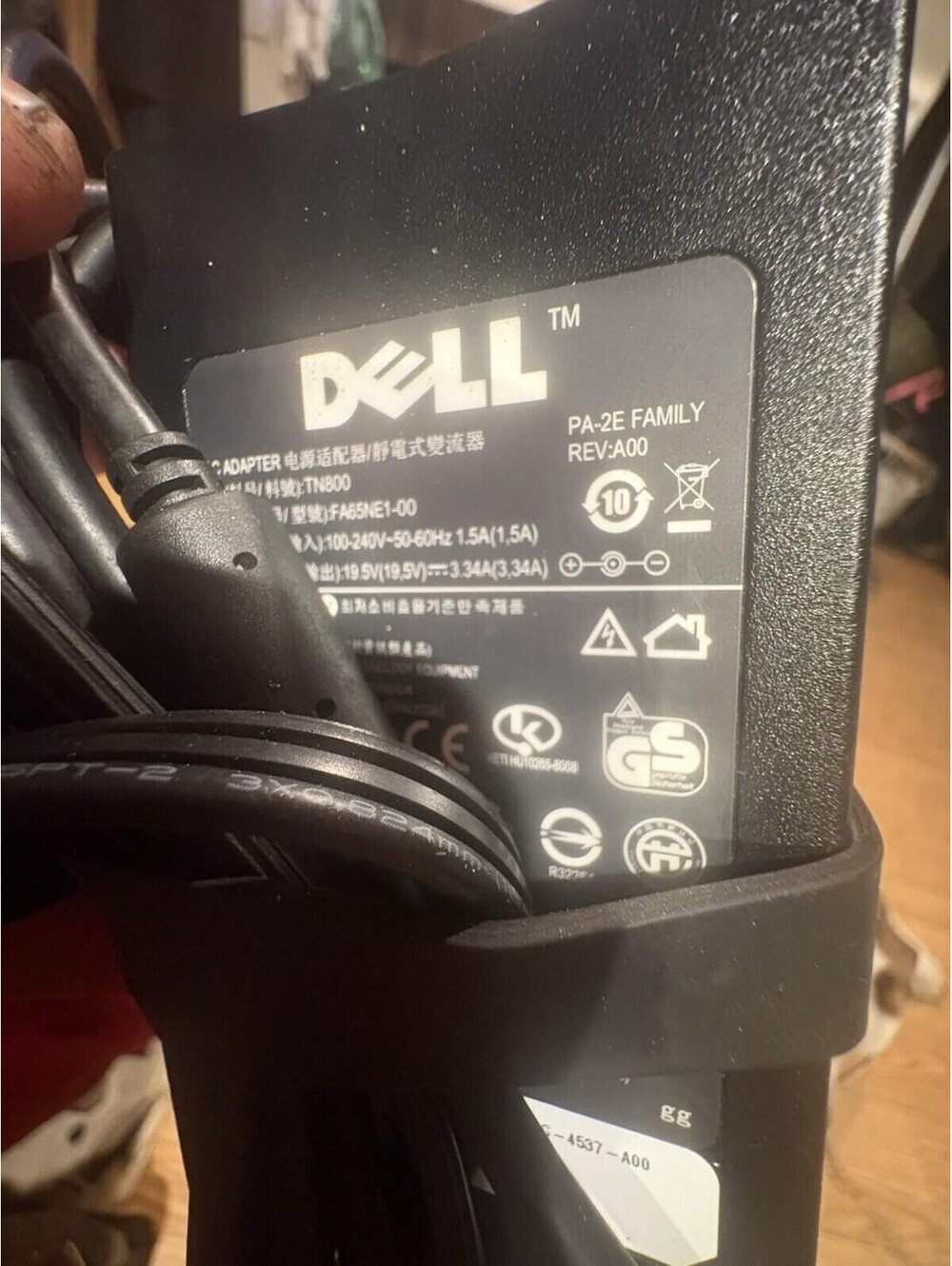 Dell LA65NM130 65W Power Adapter